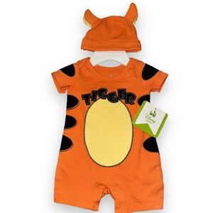 Disney Orange Tigger Infant Outfit
